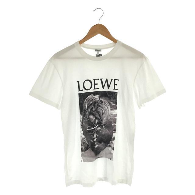 レア【極美品】LOEWE ロエベ 刺繍ロゴ アナグラム Tシャツ カットソー