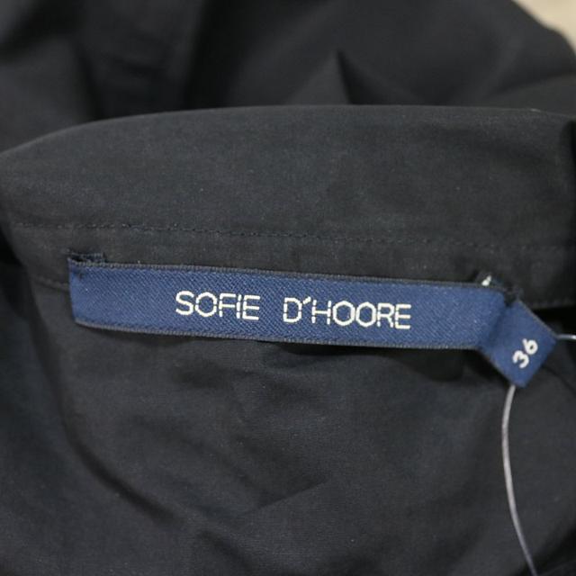 【美品】  SOFIE D'HOORE / ソフィードール | DIALOGUE キーネック2WAYワンピース | 36 | ブラック | レディース 6