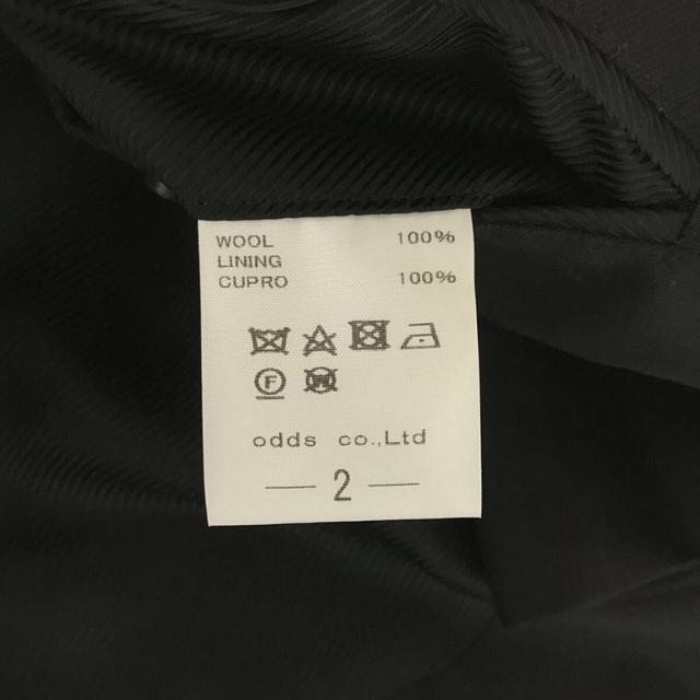 LOUNGE LIZARD / ラウンジリザード | LORO PIANA super 130’s 2B JACKET ロロピアーナ ウール 2B テーラード ジャケット | 2 | ブラック | メンズ