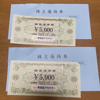 早稲田アカデミー　10000円分(その他)