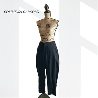 コムデギャルソン(COMME des GARCONS)のCOMME des GARCONS コムデギャルソン パンツ ブラック ウール(カジュアルパンツ)
