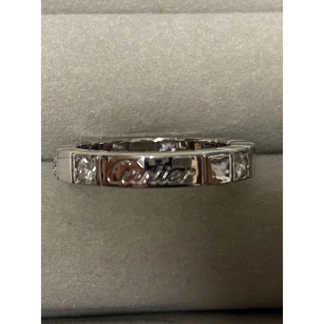 無料発送 Cartier - カルティエラニエールハーフダイヤモンドリング