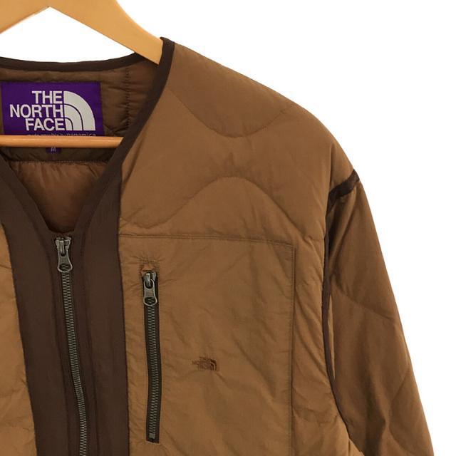 【美品】 THE NORTH FACE PURPLE LABEL / ザノースフェイスパープルレーベル | Field Down Cardigan  ND2153N フィールドダウンカーディガン 光電子 ノーカラー ダウン ジャケット | M | ブラウン | メンズ