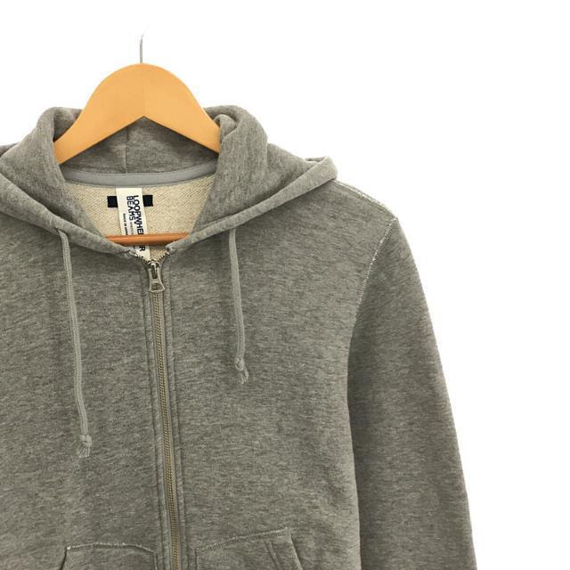 【美品】 LOOPWHEELER / ループウィラー | × BEAMS＋ / ビームスプラス 別注 コットン フルジップ スウェット パーカー |  M | グレー | レディース