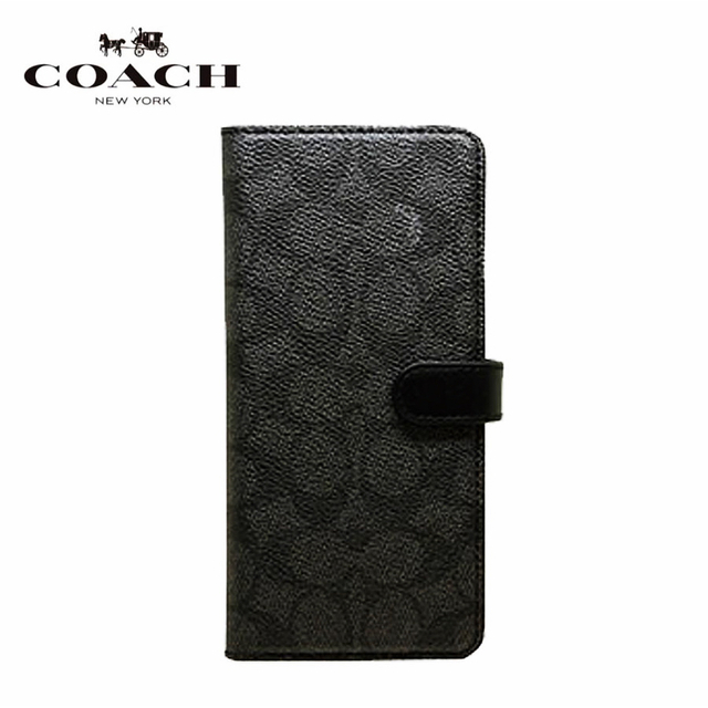 COACH(コーチ)の【新品】Xperia 1 II用 COACH（R）ブックタイプケース スマホ/家電/カメラのスマホアクセサリー(Androidケース)の商品写真