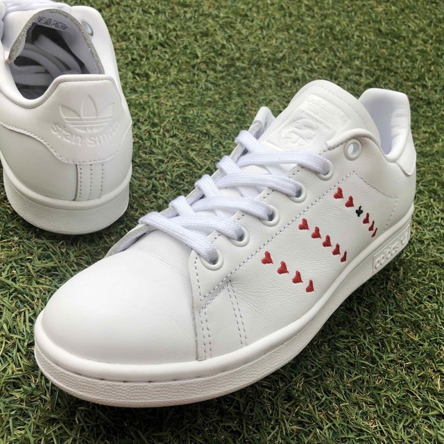 美品22.5adidas STANSMISTHアディダス スタンスミスHT685