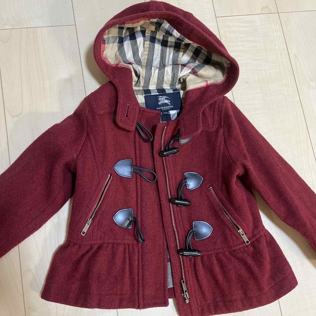 BURBERRY(バーバリー)のバーバリー110♥コート キッズ/ベビー/マタニティのキッズ服女の子用(90cm~)(コート)の商品写真