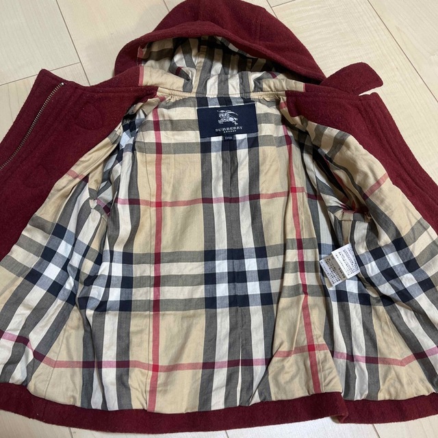 BURBERRY(バーバリー)のバーバリー110♥コート キッズ/ベビー/マタニティのキッズ服女の子用(90cm~)(コート)の商品写真