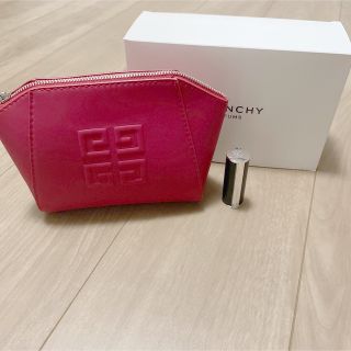 ジバンシィ(GIVENCHY)のGIVENCHY ジバンシィ ジバンシー　ポーチ　リップ　新品未使用(口紅)