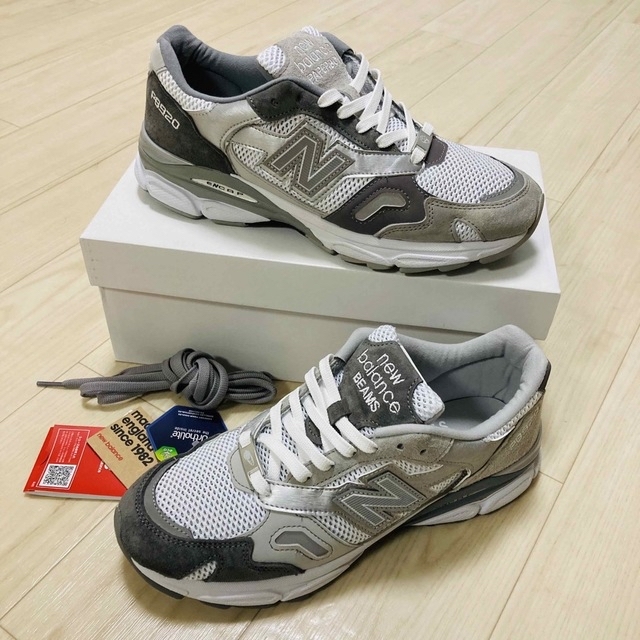 新品new balance990V3アメリカ製カーキオレンジ27