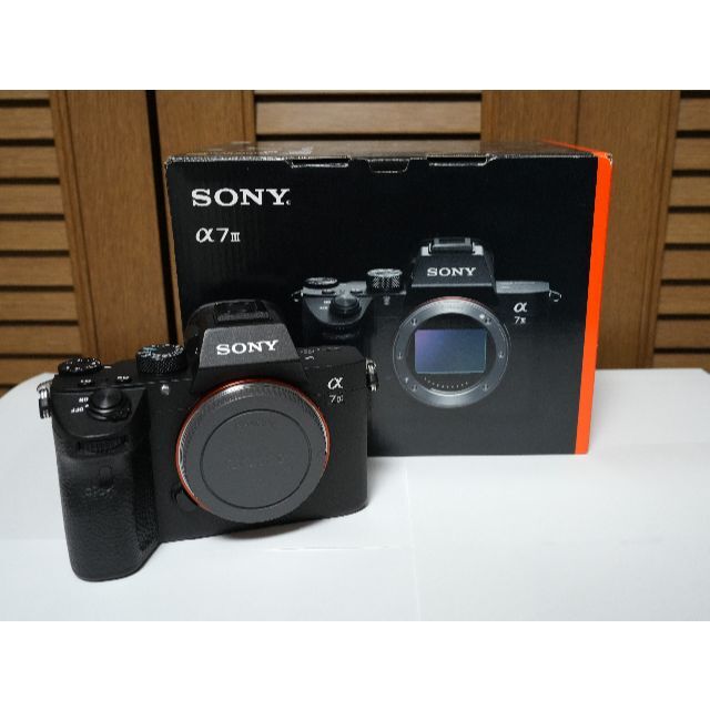 SONY α7Ⅲ ミラーレス一眼 ILCE-7M3 ボディ 完動品 SONY α7Ⅲ ミラーレス一眼 ILCE-7M3 ボディ 完動品