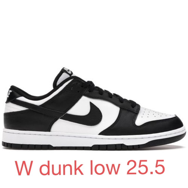 dunk low panda パンダ　nike 25.5 ダンク ナイキnike商品名