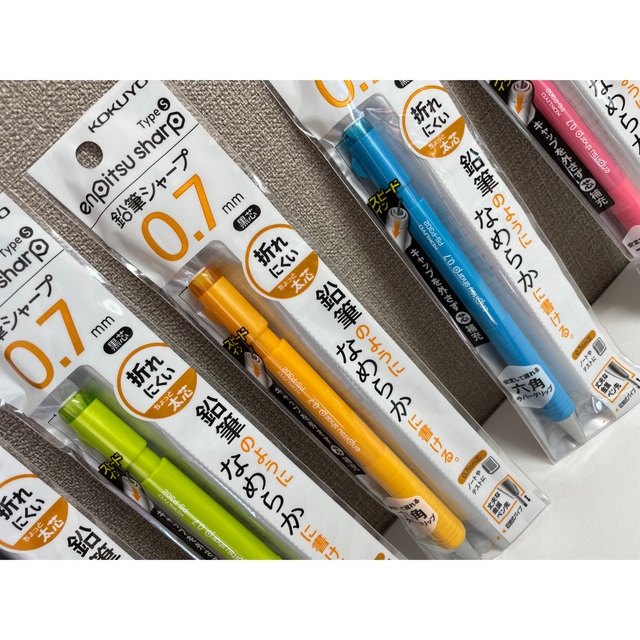 コクヨ(コクヨ)のKOKUYO 鉛筆シャープ シャーペン 芯経0.7mm 5本セット インテリア/住まい/日用品の文房具(ペン/マーカー)の商品写真