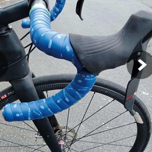 【サイクリング バーテープ】 青 ロードバイク グリップテープ クロスバイク スポーツ/アウトドアの自転車(その他)の商品写真
