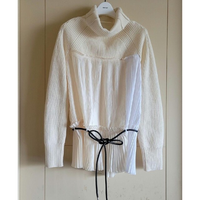 sacai 20AW プリーツドッキングニット | www.jarussi.com.br
