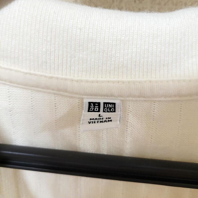 UNIQLO(ユニクロ)のユニクロ Lサイズ ポロシャツ レディースのトップス(Tシャツ(半袖/袖なし))の商品写真