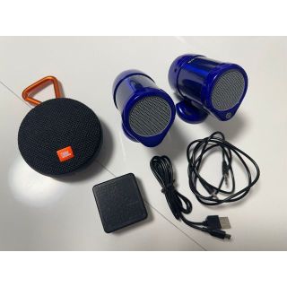 【Bluetoothスピーカー2個セット】SSA-40S/JBL Clip 2(スピーカー)