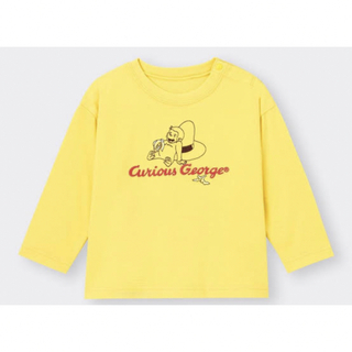 ジーユー(GU)のBABY(TODOLER)グラフィックT(長袖) C George 100(Tシャツ/カットソー)