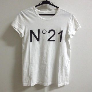 ヌメロヴェントゥーノ(N°21)のヌメロ ヴェントゥーノ 半袖Tシャツ 38 M -(Tシャツ(半袖/袖なし))