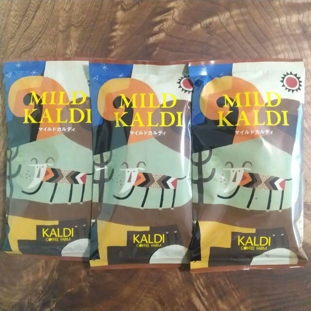 KALDI ☆ マイルドカルディ 中挽 3袋セット 食品/飲料/酒の飲料(コーヒー)の商品写真