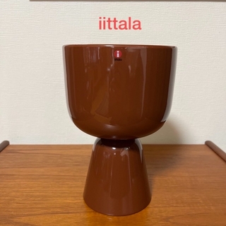 iittala - 未使用 iittala イッタラ ナップラ プラントポット 23cm ブラウン