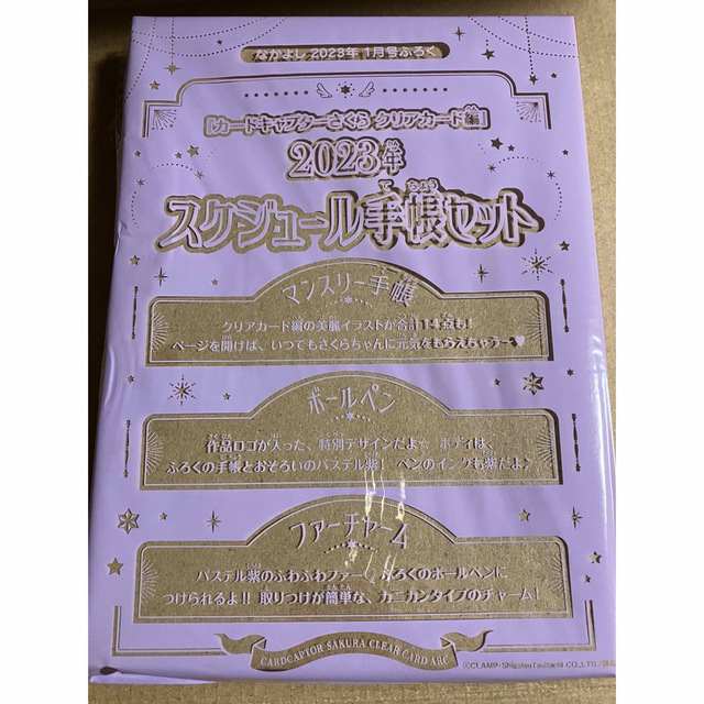 講談社(コウダンシャ)の⭐︎ひなちーず様⭐︎カードキャプターさくら 2023スケジュール帳 エンタメ/ホビーのおもちゃ/ぬいぐるみ(キャラクターグッズ)の商品写真