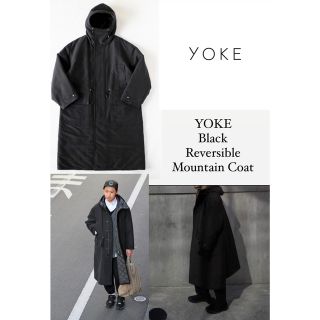 ヨーク(YOKE)の¥96,800 20AW 即完【YOKE】REVERSIBLE MOUNTAIN(チェスターコート)