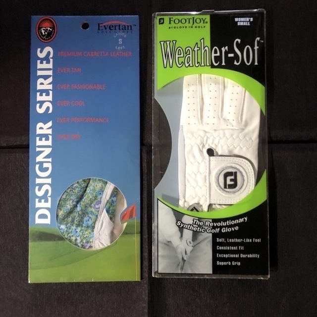 ゴルフグローブ　レディース　左手　Sサイズ　2種　おまけ付き スポーツ/アウトドアのゴルフ(その他)の商品写真