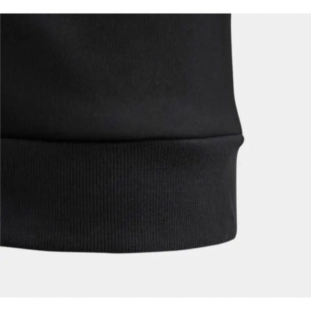 adidas(アディダス)の新品adidasアディダスフルジップジャケットパーカー上着130ブラック黒 キッズ/ベビー/マタニティのキッズ服男の子用(90cm~)(ジャケット/上着)の商品写真