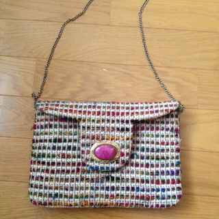 ローズバッド(ROSE BUD)のROSEBUD クラッチ チェーンbag(クラッチバッグ)