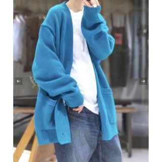 新品】luxe☆《YONETOMI》SOFT LAMB WOOL KNIT C-