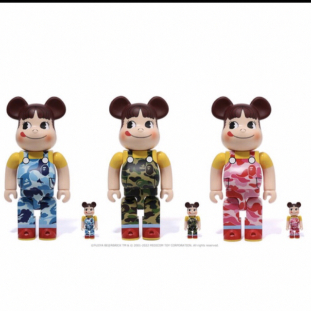 その他BE@RBRICK BAPE(R) ペコちゃん 100％ & 400％