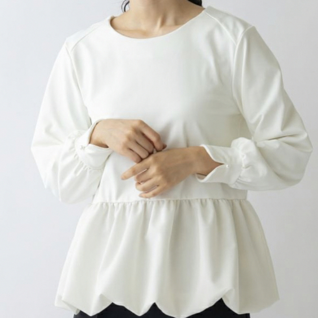 Sono - sono ホワイト WARM STRETCH プリマプルオーバーの通販 by 商品