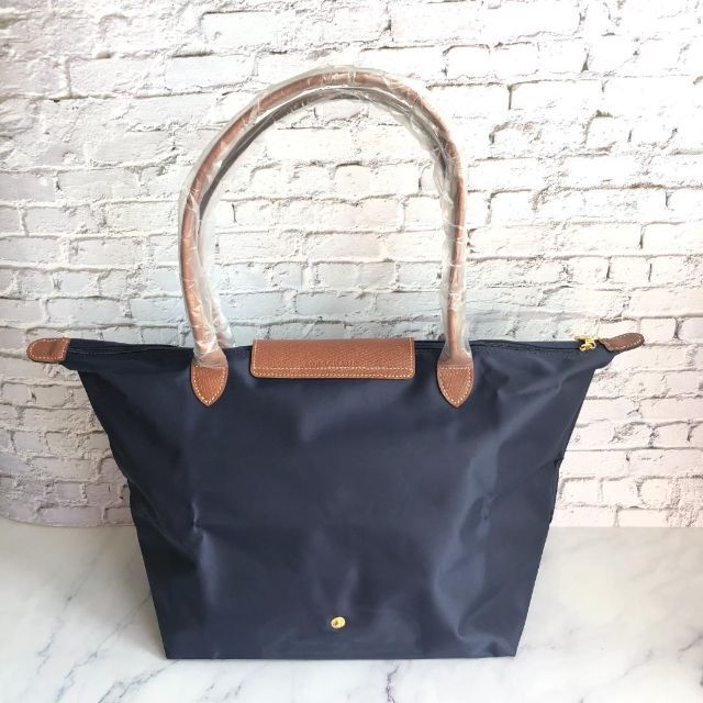 LONGCHAMP(ロンシャン)の【新品】ロンシャン オリジナル Lサイズ トートバッグ ネイビー レディース レディースのバッグ(トートバッグ)の商品写真