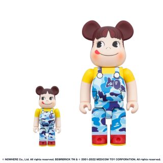 ベアブリック(BE@RBRICK)のBE＠RBRICK BAPE® × ペコちゃん 100% & 400%(その他)