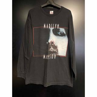 希少 マリリン・マンソン Marilyn Manson Tシャツ L バンド