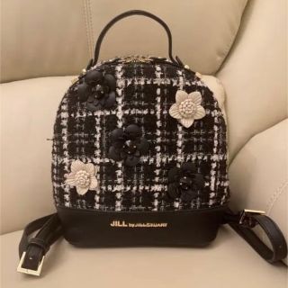 ジルバイジルスチュアート(JILL by JILLSTUART)のジルバイジルスチュアート（JILL by JILLSTUART）ツイードリュック(リュック/バックパック)