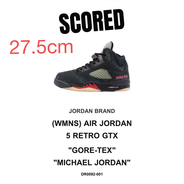 Nike WMNS Air Jordan 5 GORE-TEX Off-Noir