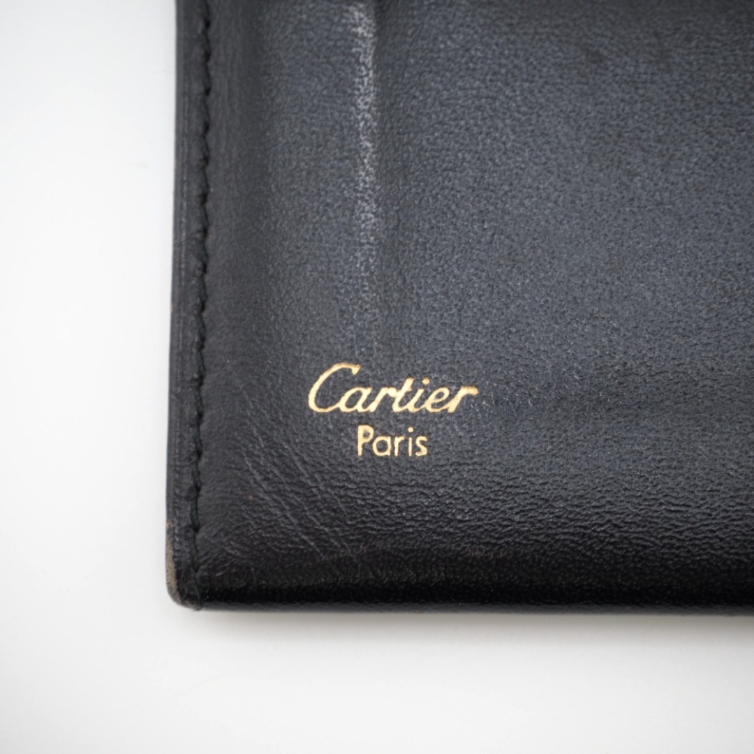 カルティエ CARTIER カードケース パシャ ブラック系