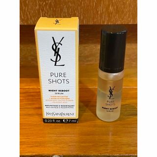 イヴサンローランボーテ(Yves Saint Laurent Beaute)のイヴ・サンローラン☆ピュアショット☆ナイトセラム☆美容液☆サンプル☆7ml (美容液)