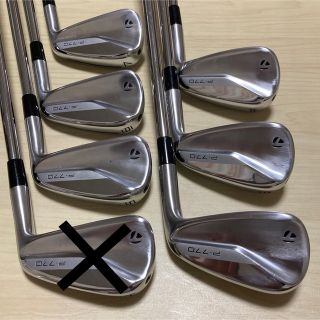 テーラーメイド(TaylorMade)のTaylorMade P770 アイアン 5i〜PW 6P DG120 X100(クラブ)