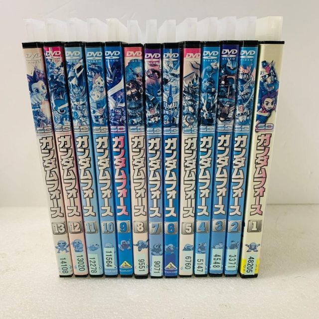 SD ガンダムフォース　DVD 1〜13巻レンタルアップ品