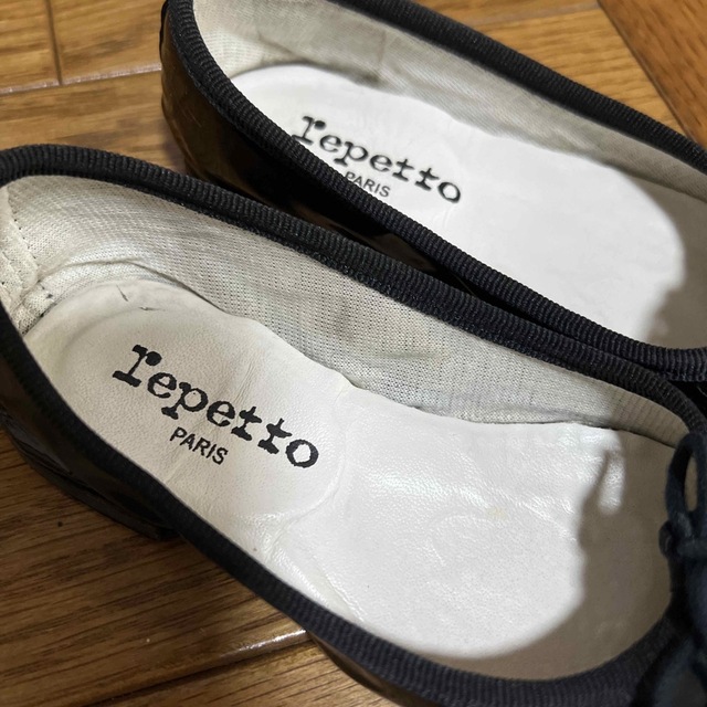 repetto(レペット)のレペット　キッズ28 ブラックエナメル キッズ/ベビー/マタニティのキッズ靴/シューズ(15cm~)(フォーマルシューズ)の商品写真