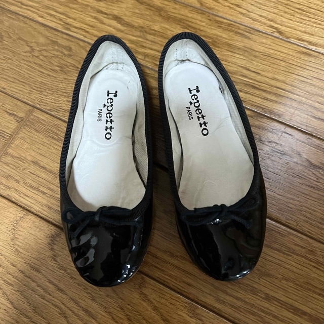 repetto(レペット)のレペット　キッズ28 ブラックエナメル キッズ/ベビー/マタニティのキッズ靴/シューズ(15cm~)(フォーマルシューズ)の商品写真