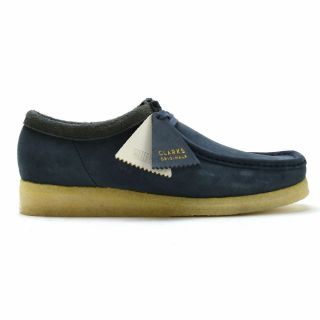 クラークス(Clarks)の【BLUE】クラークス  ワラビー (スリッポン/モカシン)