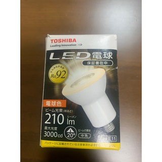 トウシバ(東芝)の東芝TOSHIBA　LED電球　LDR6L-M-E11/3 ハロゲン電球形(蛍光灯/電球)