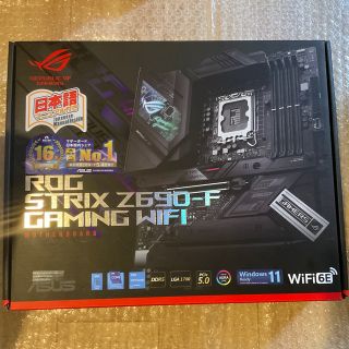 エイスース(ASUS)の【新品】ゲーミングマザーボード　ROG STRIX Z690-F(PCパーツ)