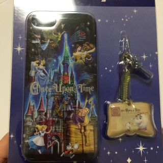 ディズニー(Disney)のディズニーランド ワンスアポンアタイム iPhoneケース(iPhoneケース)