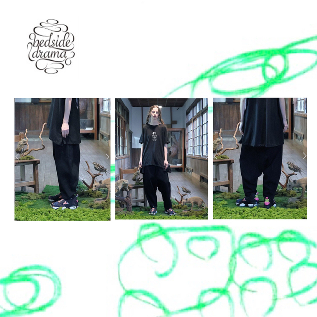 bedsidedrama(ベッドサイドドラマ)の【21AW】bedsidedrama/Low Waist Relax Pants レディースのパンツ(カジュアルパンツ)の商品写真