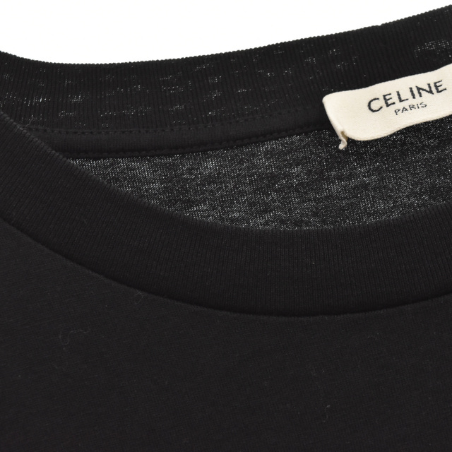 celine(セリーヌ)のCELINE セリーヌ 22SS ドッグプリントデザイン 半袖Tシャツ カットソー ブラック 2X944671Q メンズのトップス(Tシャツ/カットソー(半袖/袖なし))の商品写真